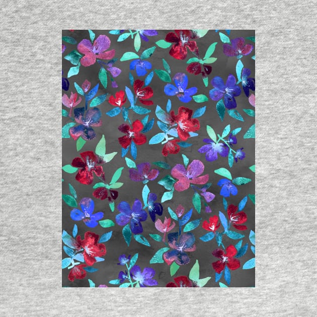 Blossoms in Cherry, Plum and Purple by micklyn